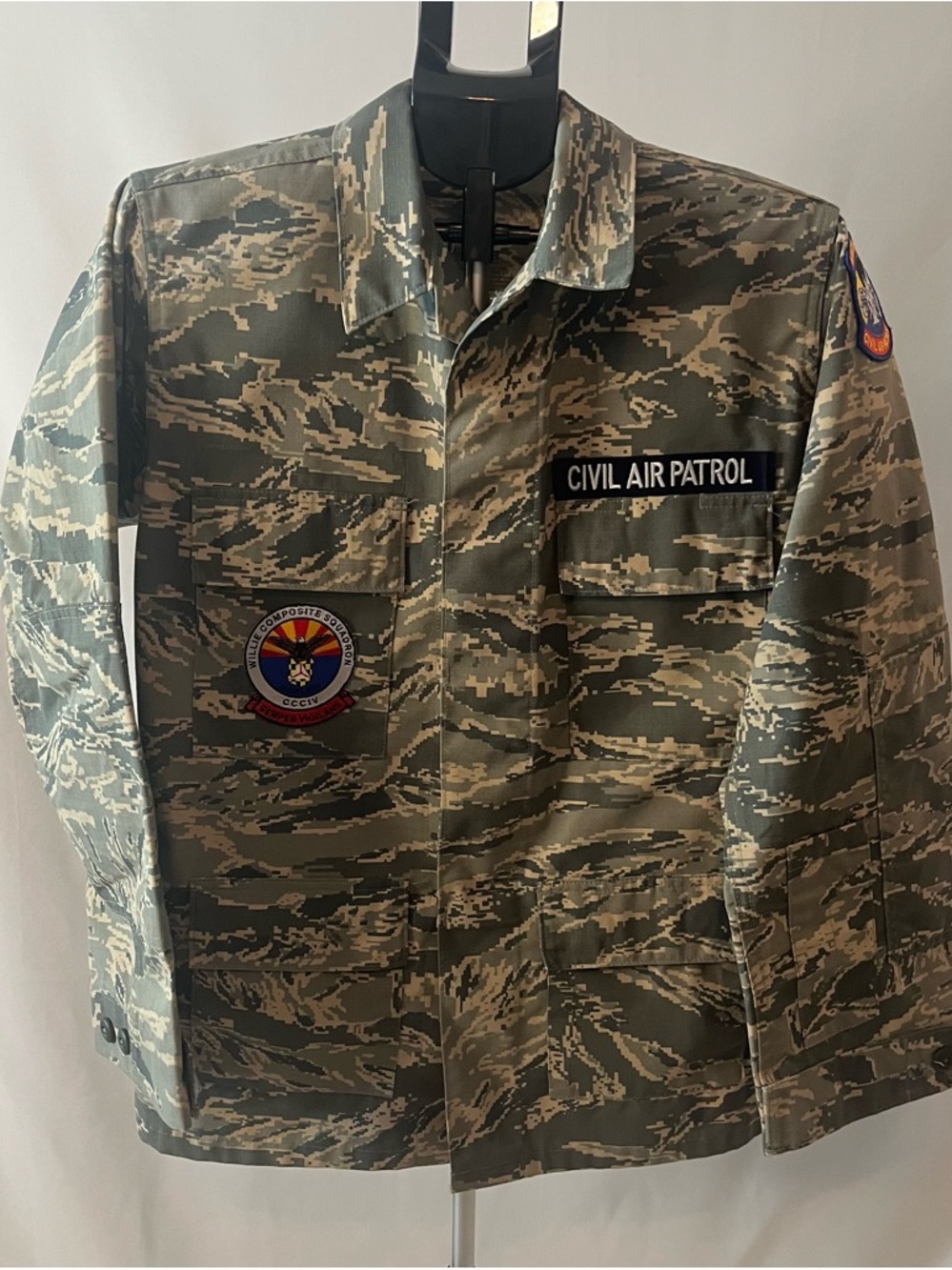 Civil Air Patrol Tactical Field Jacket - Olive Camo